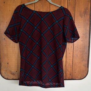 Van Heusen Plaid Women's Top